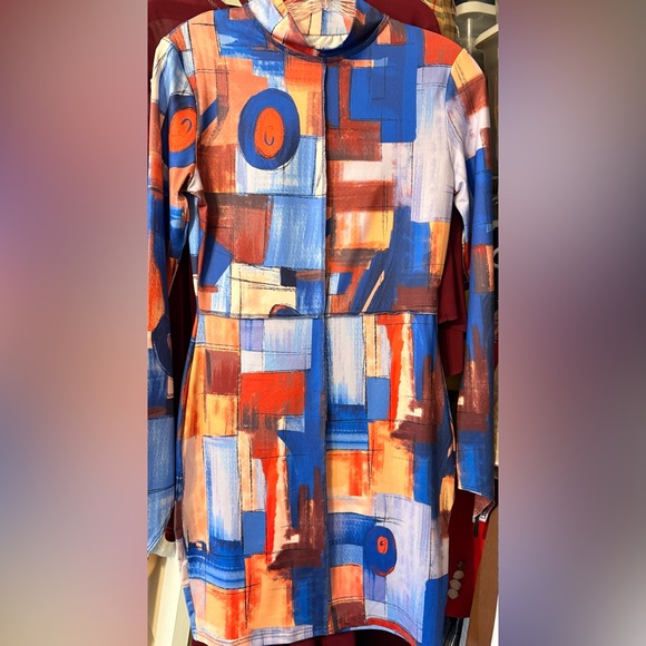 Abstract Patterned dress - Picture 4 of 6